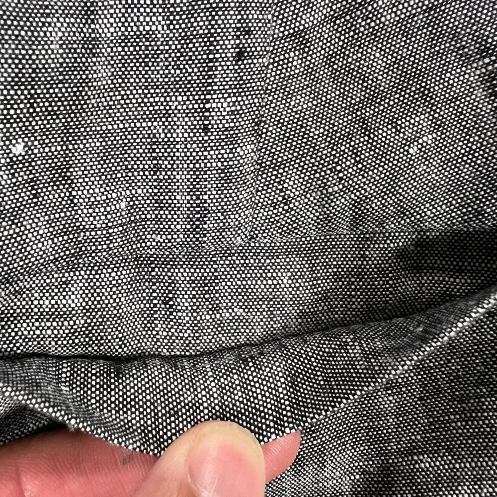 BANANA‎ REPUBLIC Jackson Fit Pants Womens 6 Grey Good 100 Linen Summer 2011